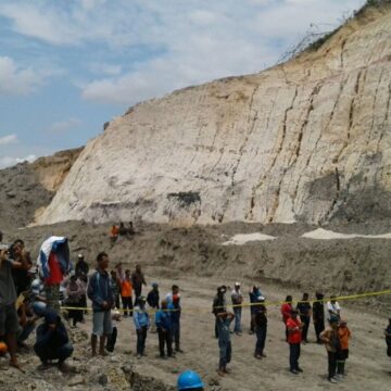 Polisi Usut Penyebab Longsor di Areal Tambang Palaran