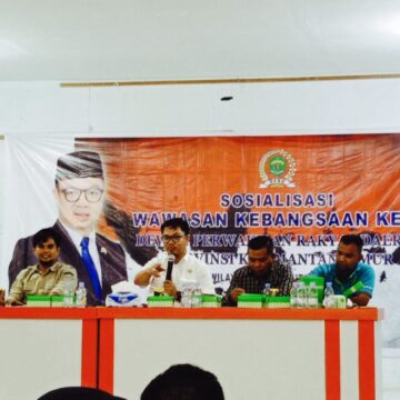 M. Nasiruddin, SH. Gelar Sosialisasi Kebangsaan Ke 2 di Balai Desa Sangatta Utara