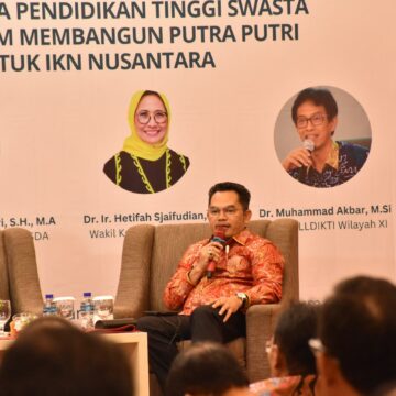 Ketua DPRD Kaltim Hasanuddin Mas'ud saat menyampaikan pemaparan dalam FGD, pada Rabu (1/2/2023) di Hotel Platinum Balikpapan