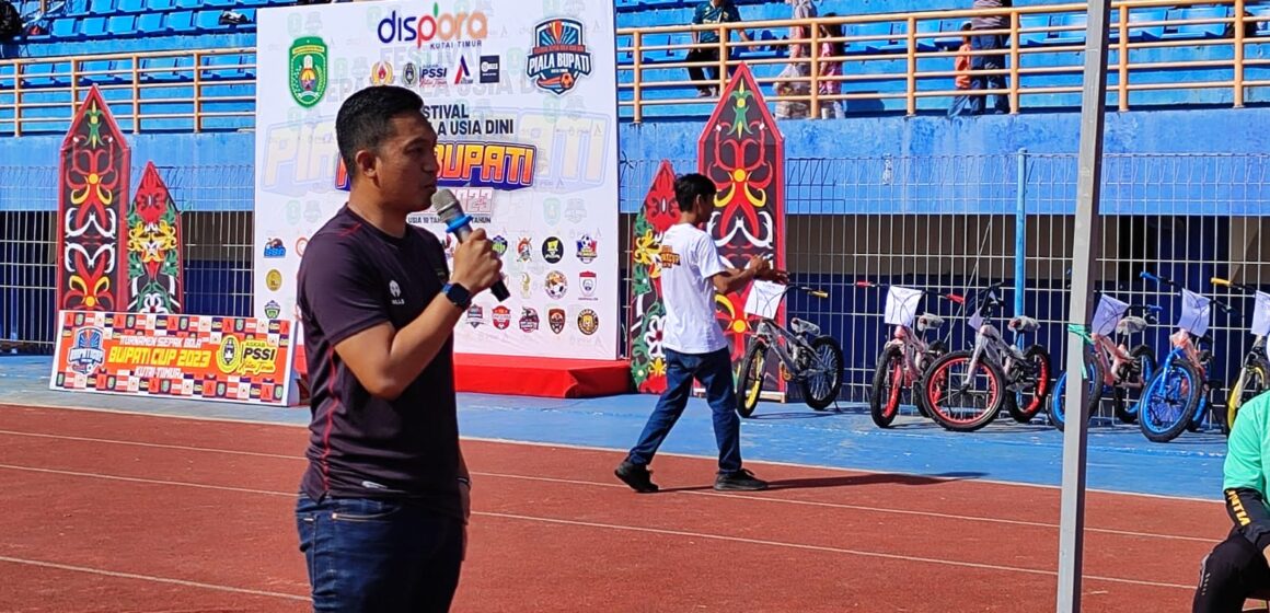 64 Tim Bertarung Dalam Ajang Bupati Cup Usia Dini