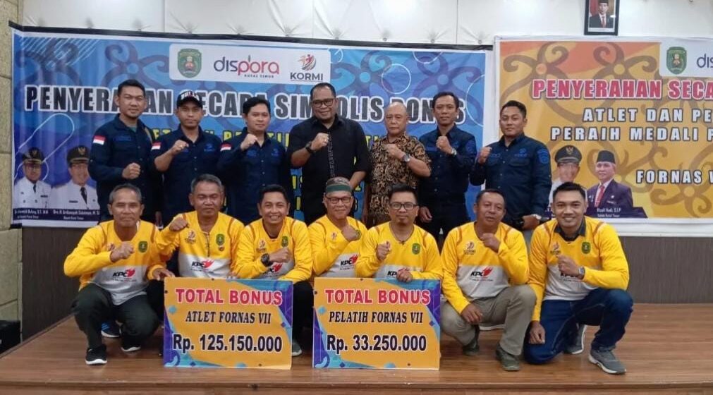 Bentuk Apresiasi Pemerintah Dan Koni Kepada Atlet Dengan Memberikan Bonus