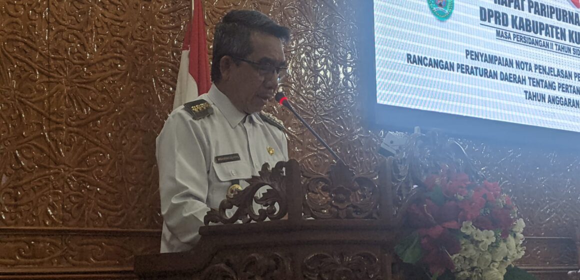 Rapat Paripurna ke-26, Bupati Ardiansyah Sampaikan Raperda Pertanggungjawaban APBD Kutim 2023