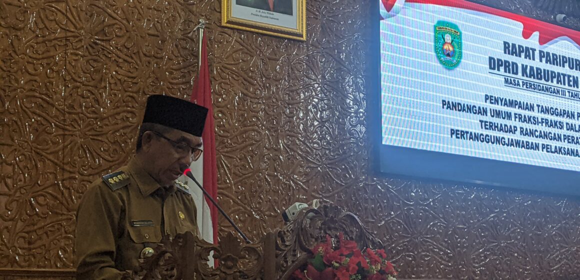 Ardiansyah Sulaiman Hadir di Rapat Paripurna ke 28 Terkait Pandangan Umum Fraksi-fraksi DPRD Kutim