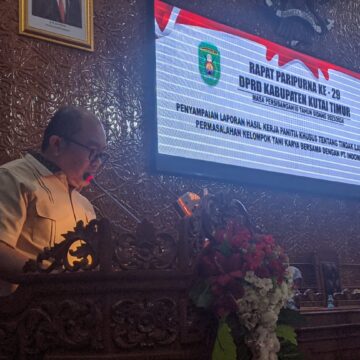 DPRD Kutim menggelar Rapat Paripurna ke-29 Masa persidangan III tahun sidang 2023/2024