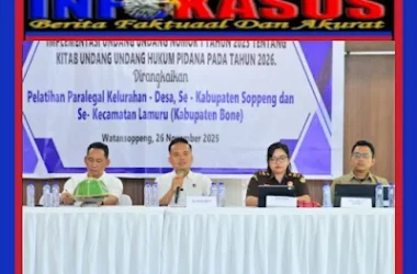 Kasat Reskrim Polres Soppeng Ungkap Paradigma Baru Penegakan Hukum dalam Seminar Implementasi KUHP Baru