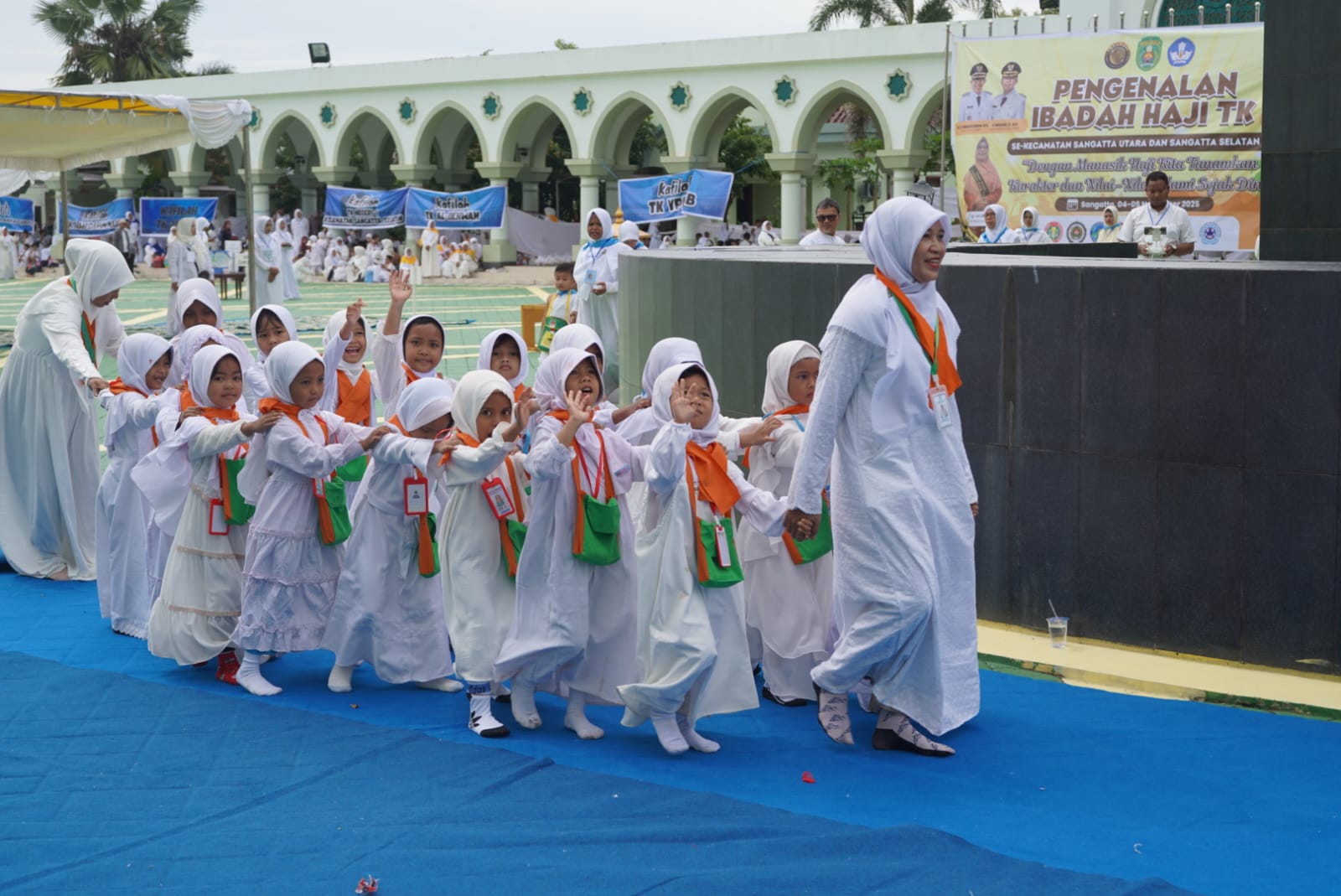 Pecah Rekor, Manasik Haji Akbar Kutim 2025 Diikuti 3.500 Santri Cilik