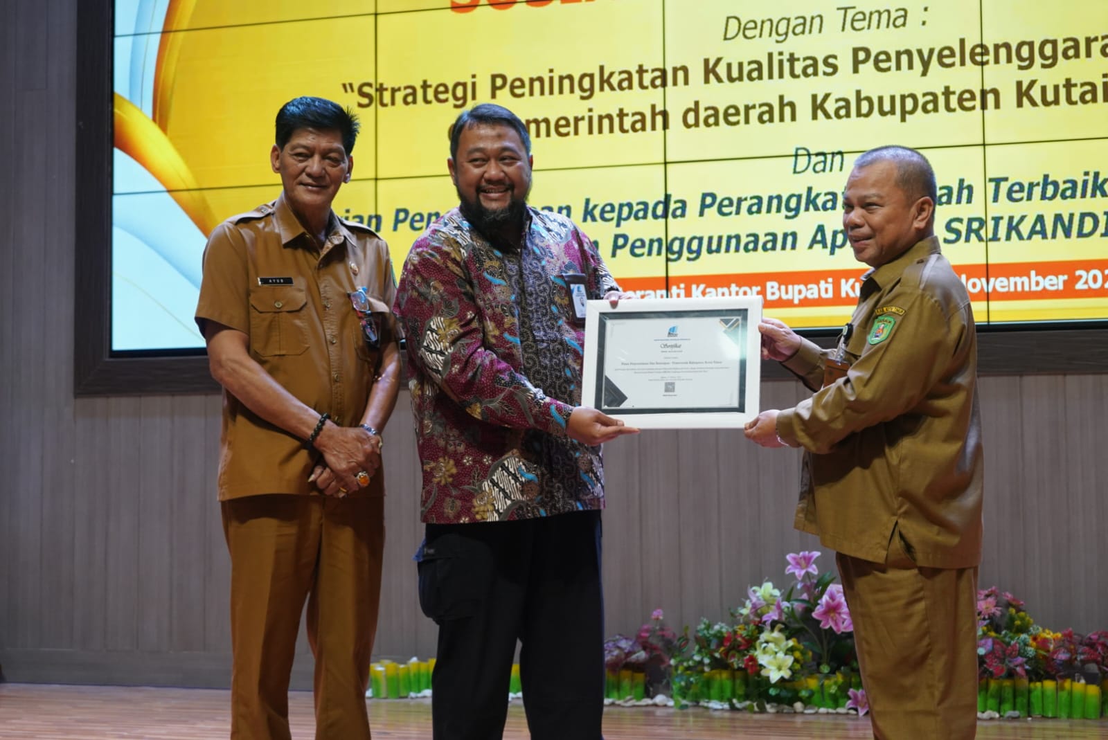 Arsip Jantung Pemerintahan: Kutim Gencarkan SRIKANDI Demi Integritas Daerah