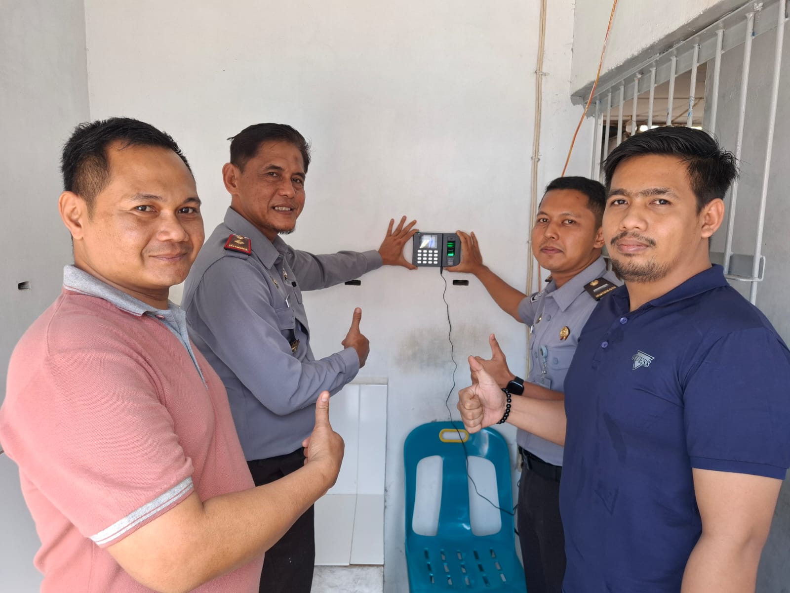 Lapas Bireuen Sosialisasikan Digital Administrasi Dan Tata Kelola Dalam Mengevakuasi Pimbinaan Di Lapas II Bireuen.