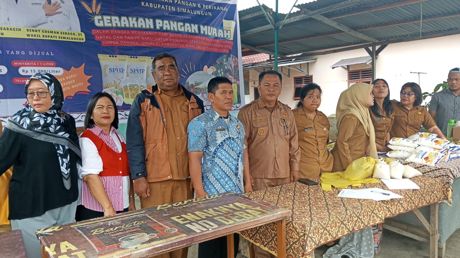 Pangulu Nagori Karang Bangun Kec Siantar Simalungun Mario: Menghimbau Kepada Masyarakat Agar Belanja ke Pasar Murah