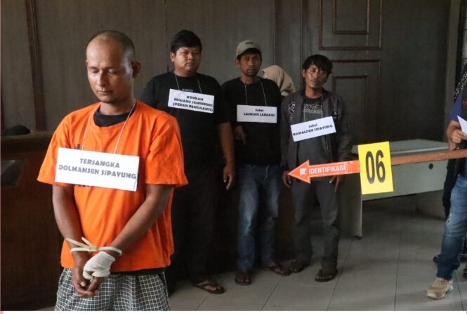 15 Adegan Mencekam Terungkap! Rekonstruksi Pembunuhan Sadis Gegerkan Polres Simalungun