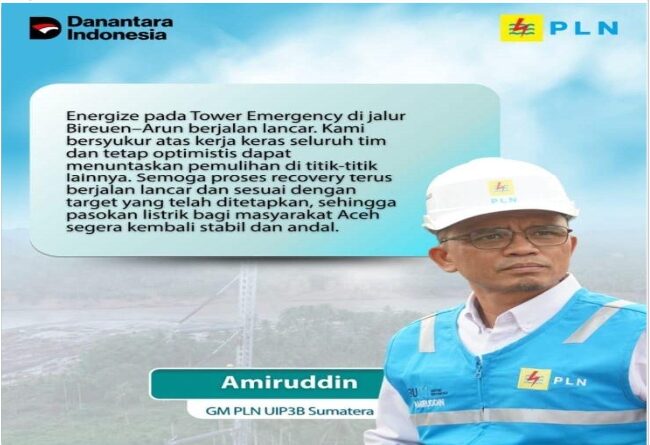 KEBOHONGAN LISTRIK ACEH 93%: MENYAKITKAN KORBAN, TIDAK BISA DITOLERIR ; PECAT BAHLIL DAN DARMO SEKARANG JUGA!