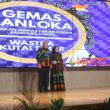 Batik Kembang Bengkal Jadi Ikon Muara Bengkal di Ajang Gemas Sanloka Kutim