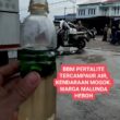 BBM Tercampur Air, Sejumlah Kendaraan Mogok di SPBU Malunda